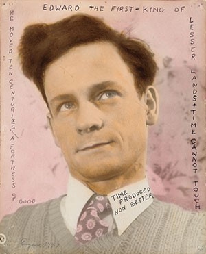 Eugene von Bruenchenhein, Time Produced Non Better (Self-Portrait), 1947