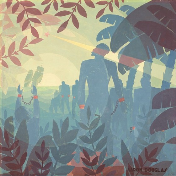 Aaron Douglas, Into Bondage, 1936