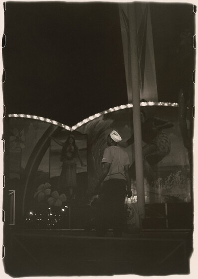Ming Smith, A Shopper at the Fair, Columbus, Ohio, 1980