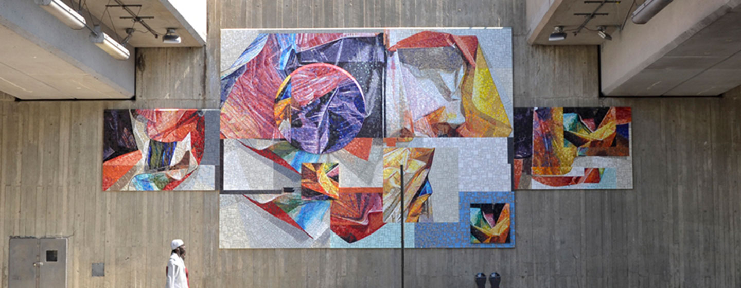 DC Mural, "From a Model to a Rainbow"