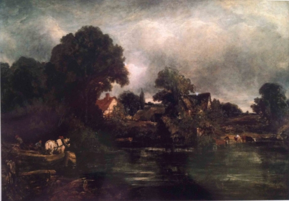 John Constable, The White Horse, 1818-1819