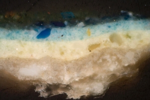 Cross Section from the Horizon at the right hand side