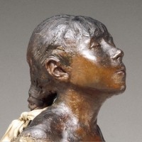Detail of Little Dancer Aged Fourteen