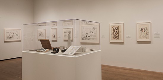 Saul Steinberg Installation