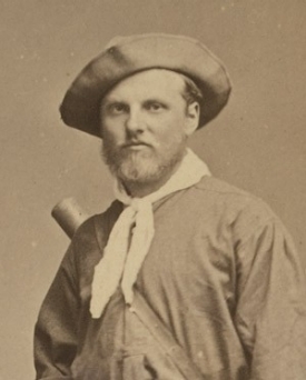 Photograph: Silas Selleck, Clarence King and the Field Party of 1864