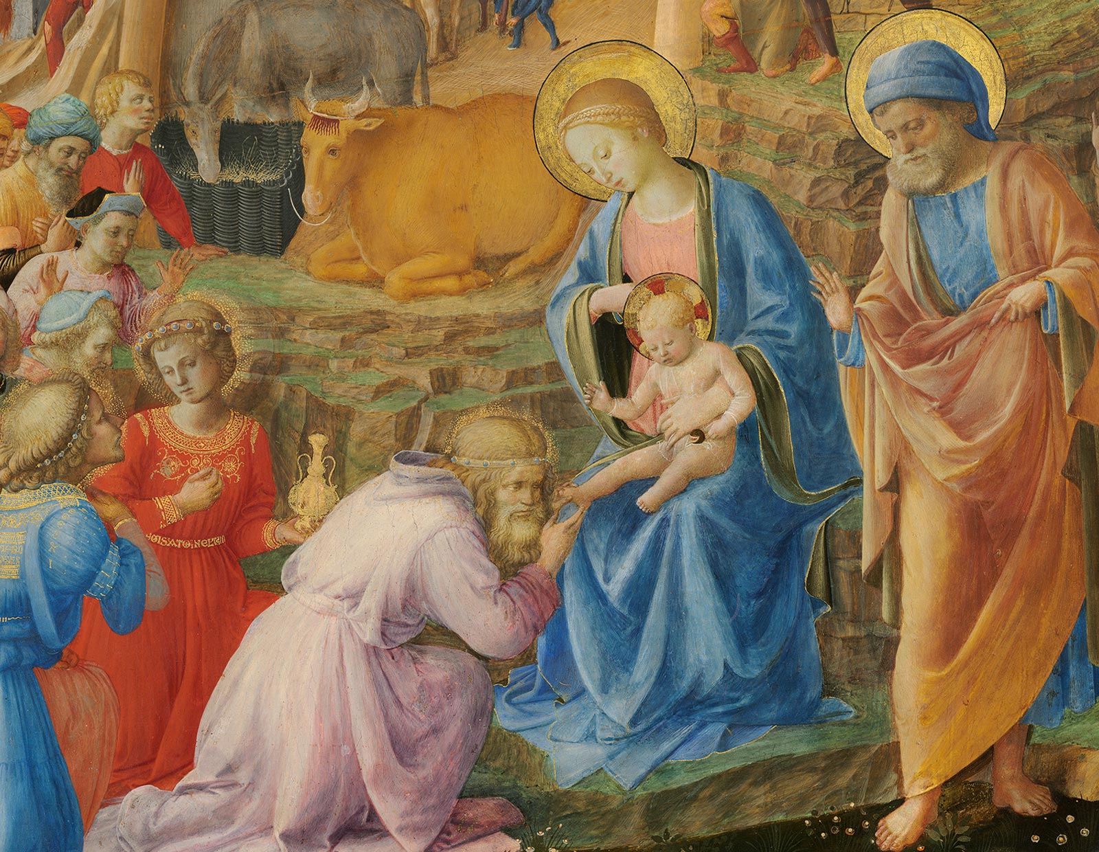Angelico and Lippi: The Adoration of the Magi