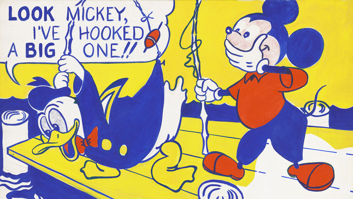 Lichtenstein: Look Mickey