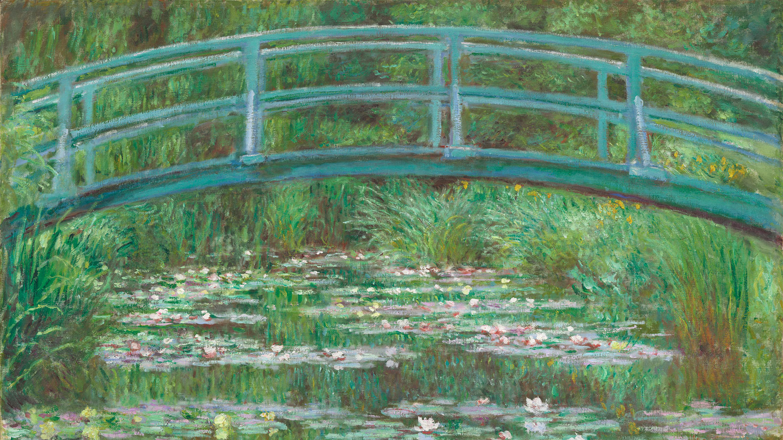 Monet: The Japanese Footbridge