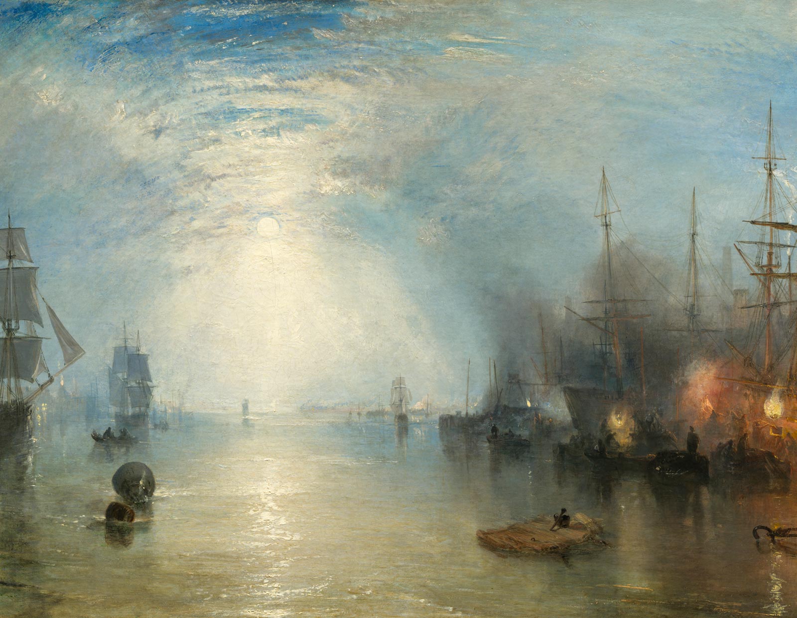 Turner: Keelmen Heaving in Coals by Moonlight
