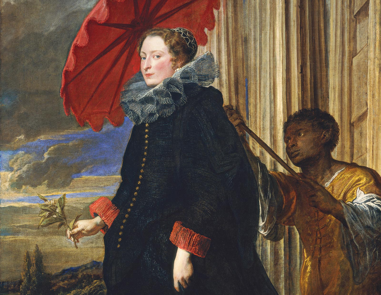 Van Dyck: Marchesa Elena Grimaldi Cattaneo