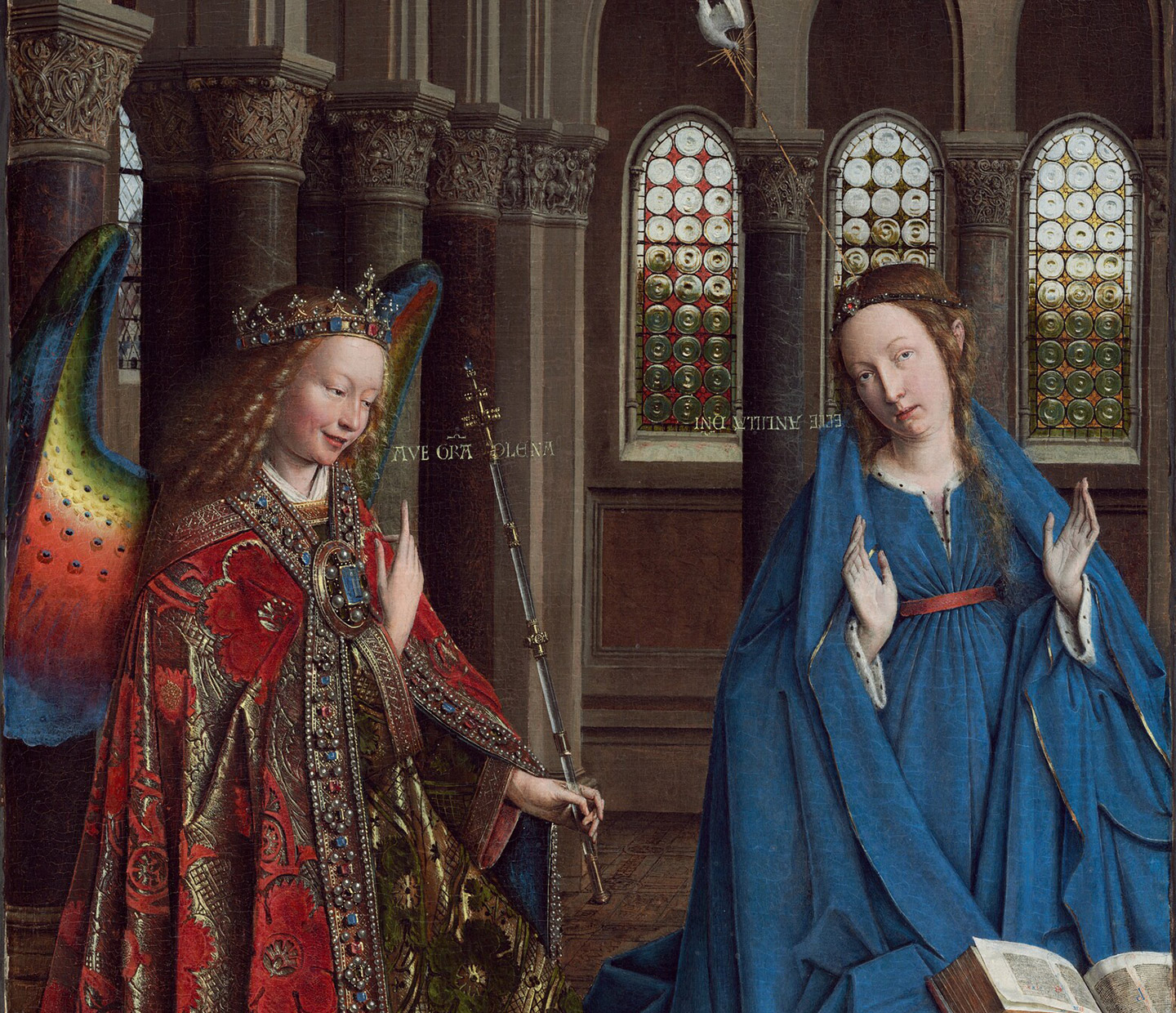 Van Eyck: The Annunciation