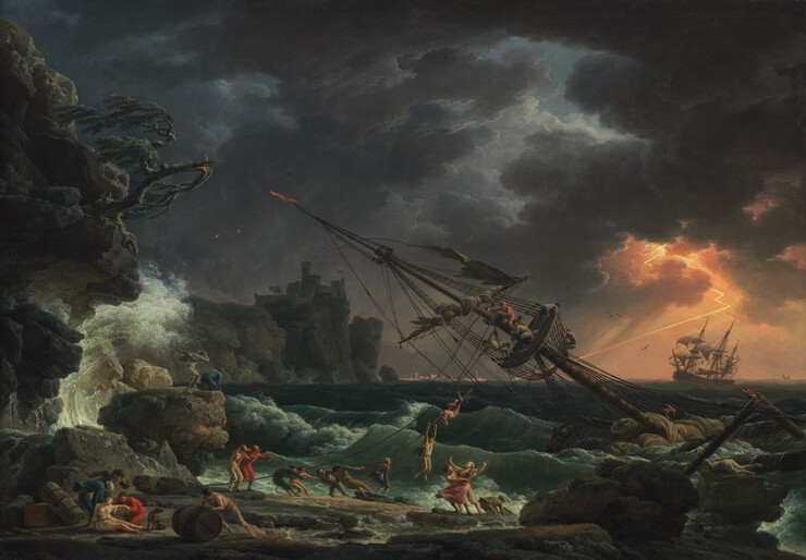 Claude Joseph Vernet: The Shipwreck